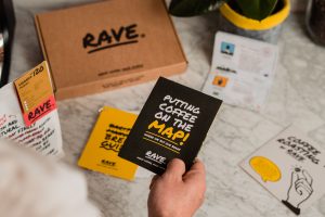 Rave Coffee promo shoot