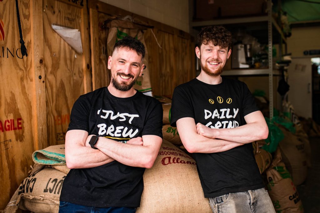 Rave Coffee promo shoot 